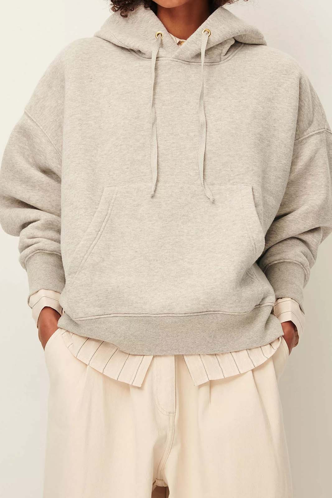 SESSUN Mod. HOODIE MILKYGRÈS