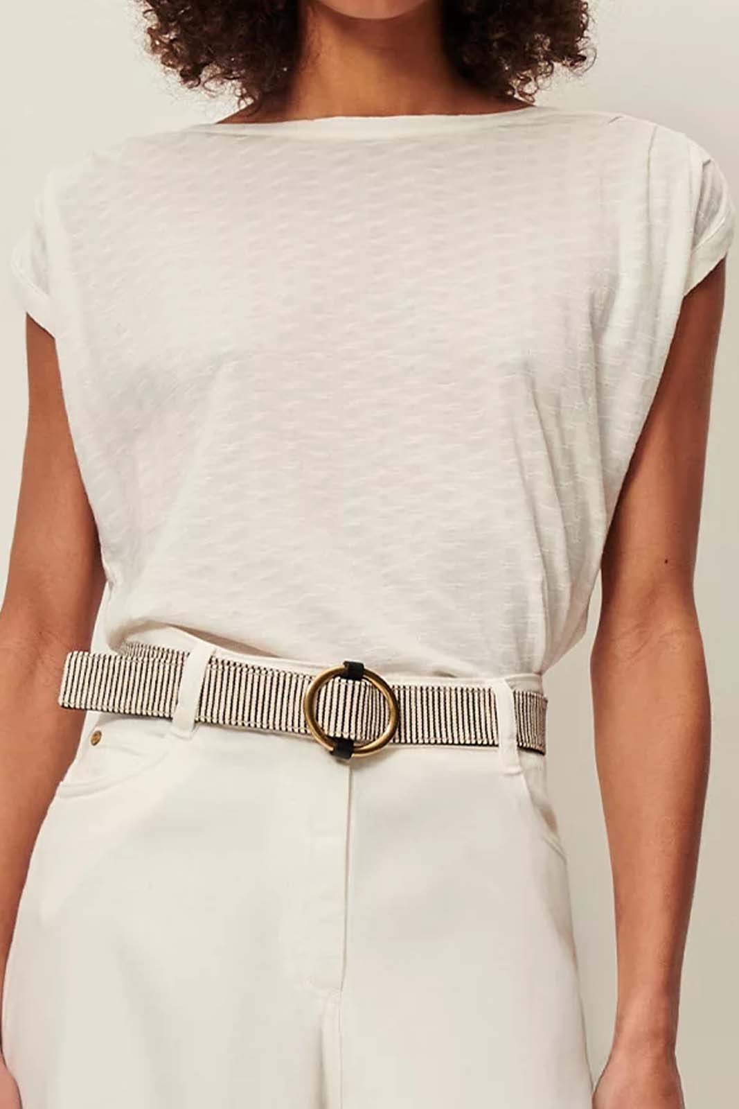 SESSUN Mod. SIXTO JACQUARD FLEUR DE SEL