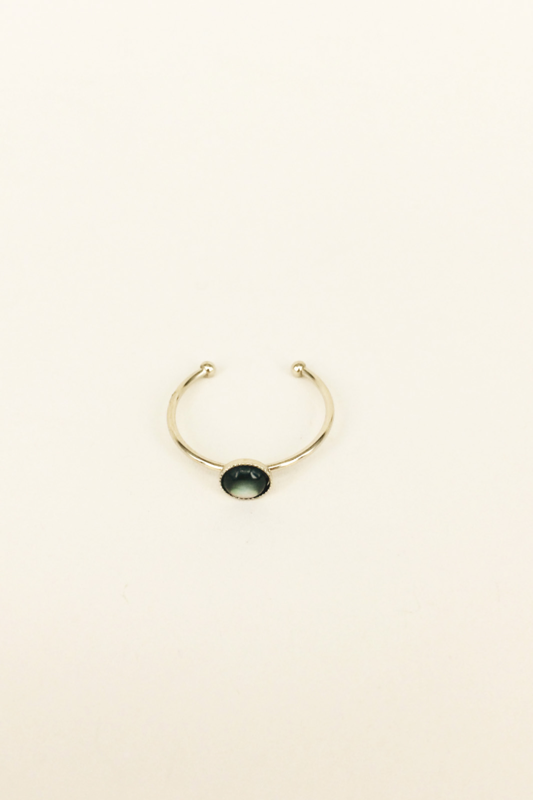 BAGUE KAHENA NACRE GRISE BAGUE KAHENA NACRE GRISE