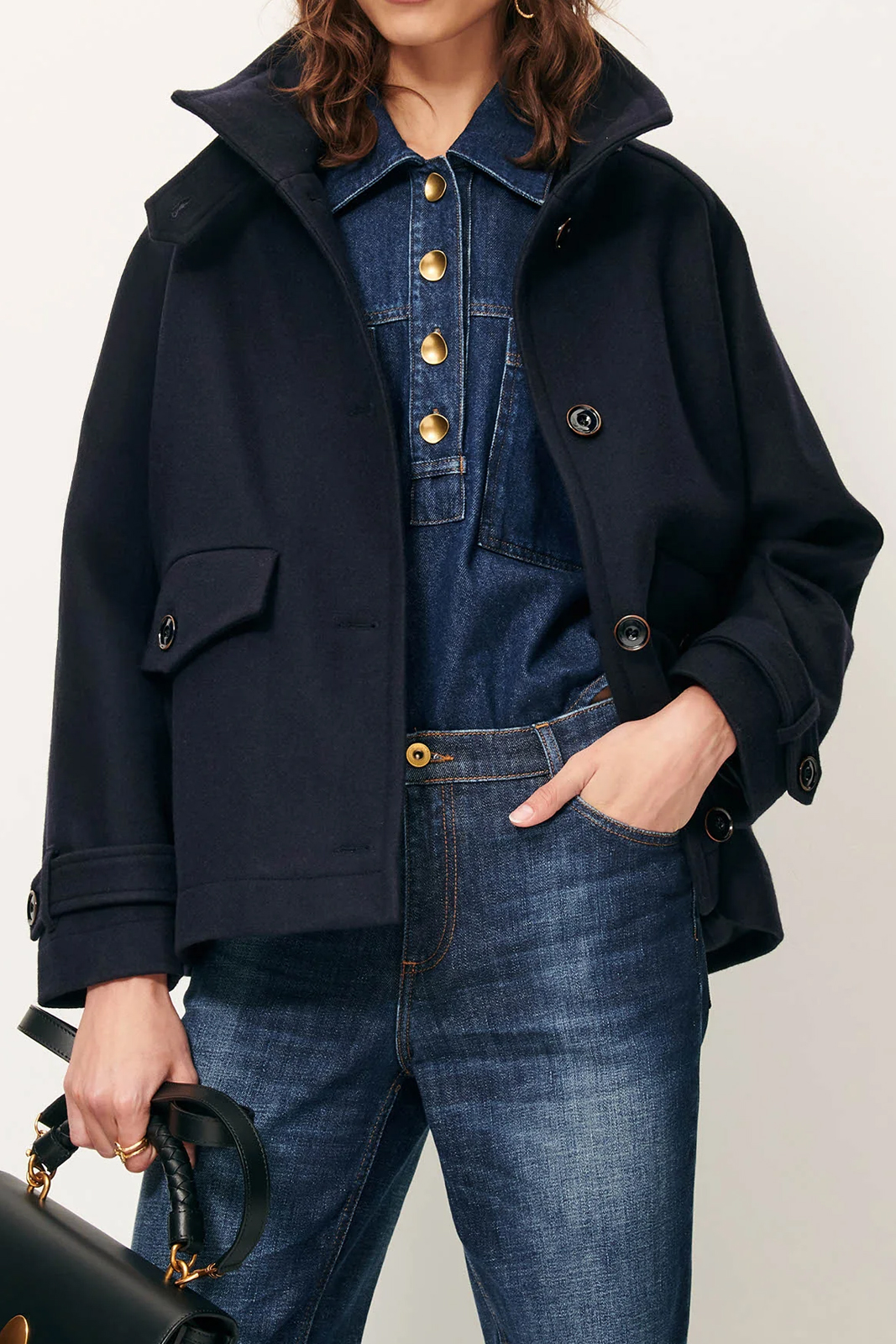 SESSUN Mod. LEE WOOLY NAVY