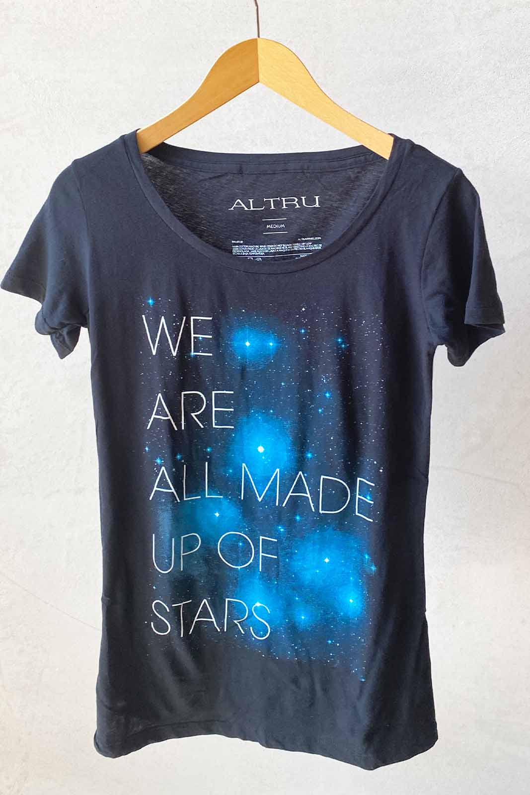 ALTRU Mod. WE ARE ALL MADE UP OF STARS BLACK ALTRU Mod. WE ARE ALL MADE UP OF STARS BLACK