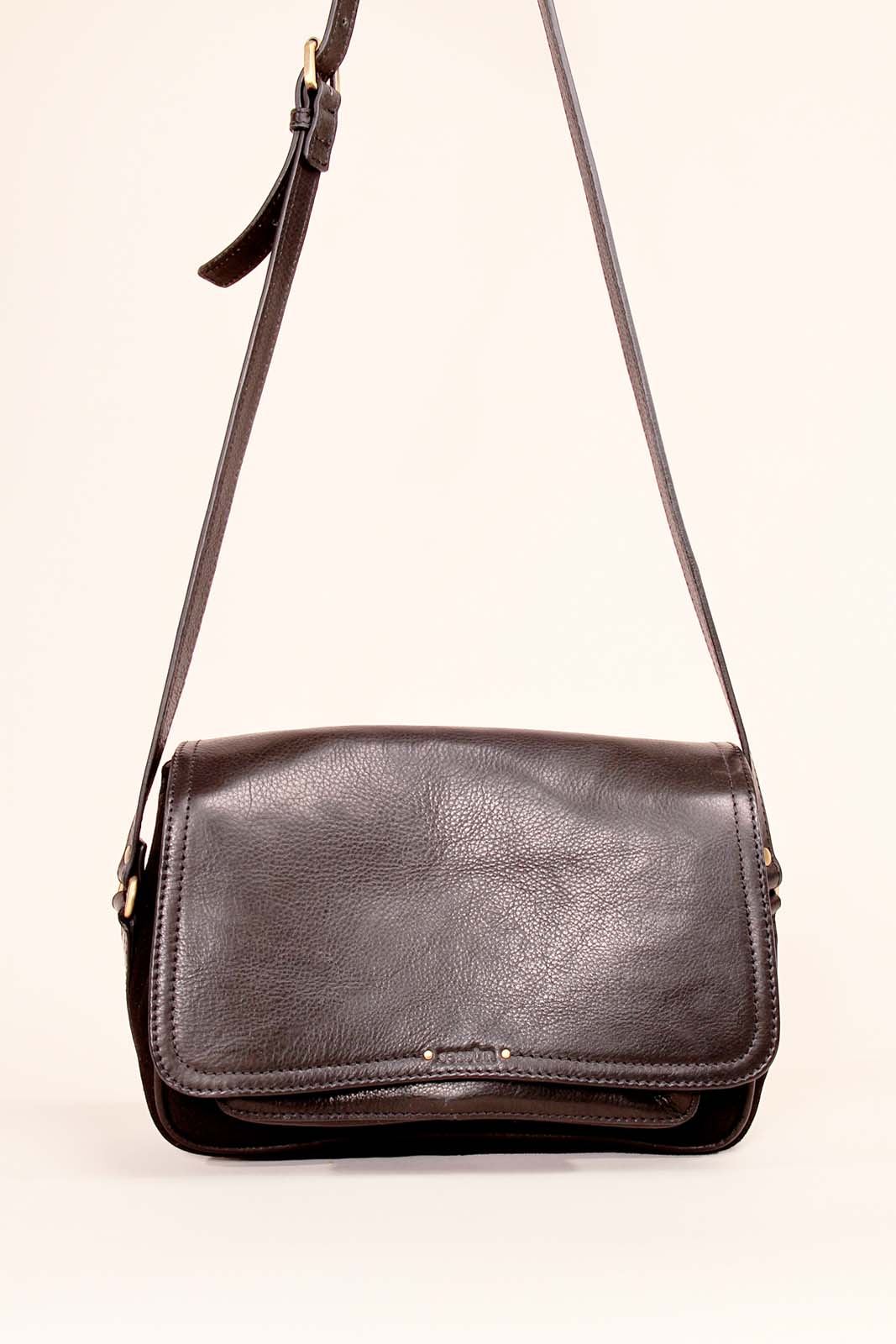 SESSUN Mod. TANO LEATHER BLACK SESSUN Mod. TANO LEATHER BLACK