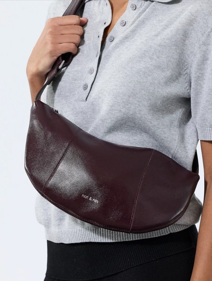NAT & NIN Mod. LUCE AUBERGINE NAT & NIN Mod. LUCE AUBERGINE