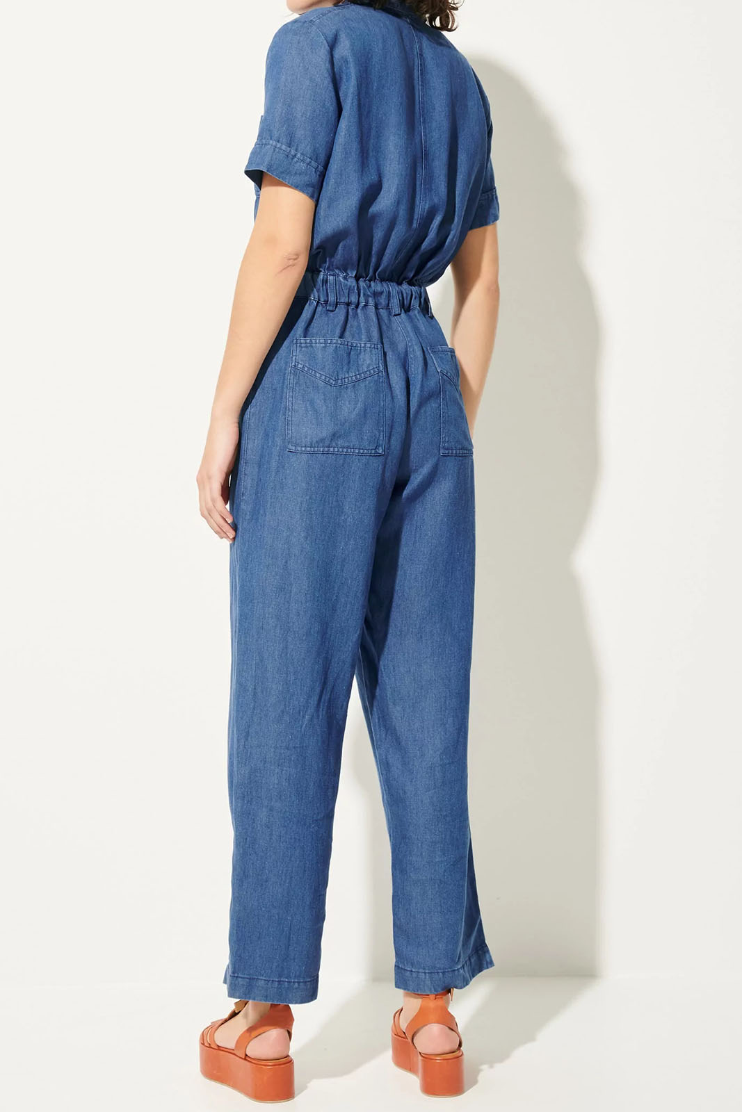 SESSUN Mod. LONG HOA DENIM BLUE